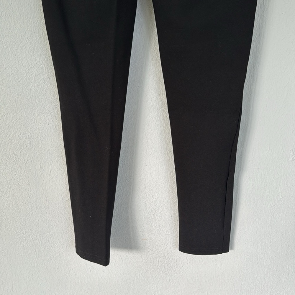 Zara Basic Black Silver Decorative Side Zipper Pu… - image 7